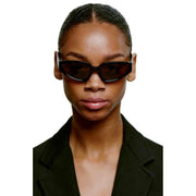 A.Kjaerbede Ella Sunglasses - Demi Tortoise Brown