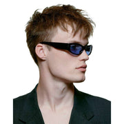 A.Kjaerbede Gust Sunglasses - Black/Blue
