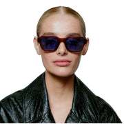 A.Kjaerbede Halo Sunglasses - Brown Transparent