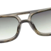 A.Kjaerbede Kaya Sunglasses - Striped Horn Brown