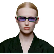 A.Kjaerbede Macy Sunglasses - Green Marble Transparent