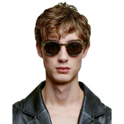 A.Kjaerbede Marvin Sunglasses - Striped Horn Brown