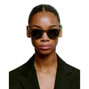 A.Kjaerbede Marvin Sunglasses - Striped Horn Brown