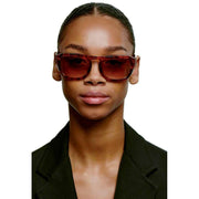A.Kjaerbede Max Sunglasses - Havana Brown