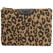 Pochette à imprimé animal Alice Wheeler London - Noir/Léopard