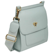 Alice Wheeler London Bloomsbury Sac à bandoulière – Bleu canard
