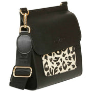 Alice Wheeler London Bloomsbury Sac à bandoulière - Noir/Léopard