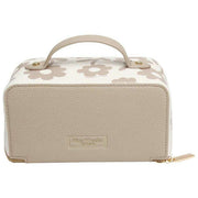 Alice Wheeler London Mini valise à motif floral - Beige pierre
