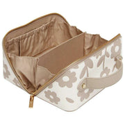 Alice Wheeler London Mini valise à motif floral - Beige pierre