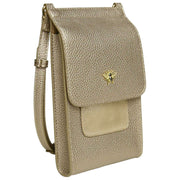 Alice Wheeler London Mini Sac à Bandoulière Bloomsbury - Bronze