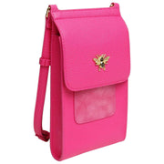 Alice Wheeler London Mini sac à bandoulière Bloomsbury - Rose vif