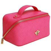 Alice Wheeler London Mini Luxury Train Case - Hot Pink
