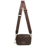 Alice Wheeler London Mini Soho Sac bandoulière pour appareil photo - Marron chocolat