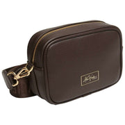 Alice Wheeler London Mini Soho Sac bandoulière pour appareil photo - Marron chocolat