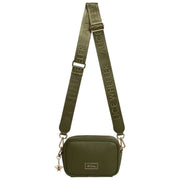 Alice Wheeler London Mini Soho Sac bandoulière pour appareil photo Vert olive