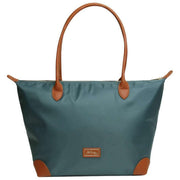 Grand sac fourre-tout Alice Wheeler London Shoreditch - Bleu sarcelle
