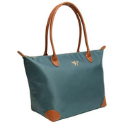 Grand sac fourre-tout Alice Wheeler London Shoreditch - Bleu sarcelle