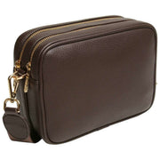 Sac bandoulière pour appareil photo Alice Wheeler London Soho - Marron chocolat