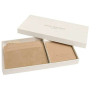 Alice Wheeler London Coffret cadeau porte-monnaie et miroir compact Veronica - Beige sable