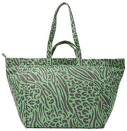 Roka Marylebone Grand sac fourre-tout surdimensionné en toile de coton - Vert artichaut