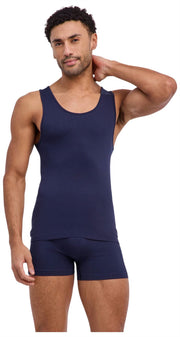 Falke Daily Seamless Muscle Shirt - Minuit Marine