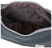 Sac à bandoulière Roka Farringdon Taslon - Gris corbeau