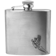 english-pewter-company-6oz-stainless-steel-pheasant-hip-flask---silver-34391648