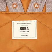 Sac à dos Roka Canfield B Medium en nylon recyclé - Biscuit Brown