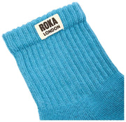 Chaussettes Roka Windsor Solid Crew - Bleu Adriatique