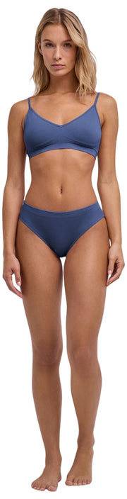 Falke Daily Seamless Brief - Capitaine Bleu