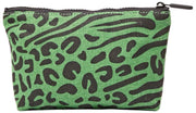 Roka Maida Vale Petite pochette en toile de coton - Vert artichaut
