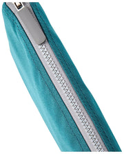 Sac à bandoulière en toile recyclée Roka Carnaby XL - Bleu sarcelle profond