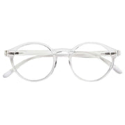 Barner Le Marais Glossy Blue Light Reading Glasses - Crystal Clear