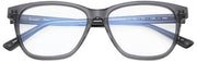 Lunettes de lecture MessyWeekend Remy à lumière bleue - Transparent/Gris cendré