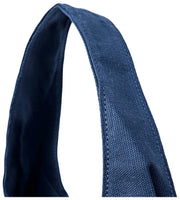 Roka Hoxton Grand sac à bandoulière en toile de coton - Bleu amiral