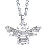 Beginnings Bee Pendant - Silver