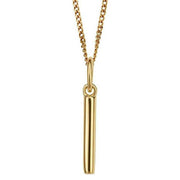 Beginnings I Initial Pendant - Gold