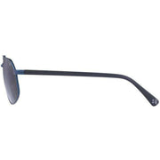 Botaniq Stylish Double Bridge Sunglasses - Silver