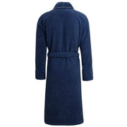 Bown of London Phoenix Towelling Dressing Gown - Navy