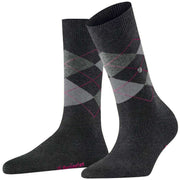 Chaussettes Burlington Basic Coffret Cadeau - Orange/Noir