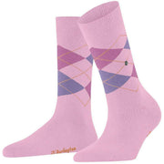 Chaussettes Burlington Basic Coffret Cadeau - Rose/Crème