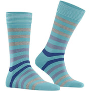 Chaussettes Burlington Blackpool - Key Largo Bleu
