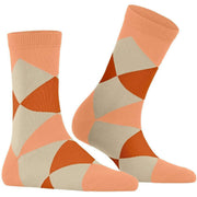 Chaussettes courtes Burlington Bonnie - Orange pêche