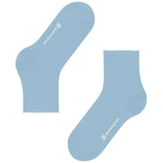 Chaussettes Courtes Burlington Chelsea - Bleu Patagonie