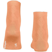Chaussettes courtes Burlington Chelsea - Orange pêche