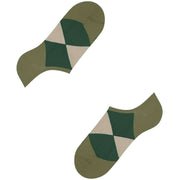 Chaussettes Burlington Clyde Sneaker - Vert Salvia