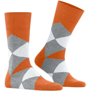 Chaussettes Burlington Clyde - Orange Carotte
