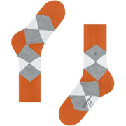 Chaussettes Burlington Clyde - Orange Carotte