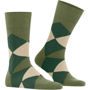 Chaussettes Burlington Clyde - Vert Salvia
