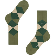 Chaussettes Burlington Clyde - Vert Salvia